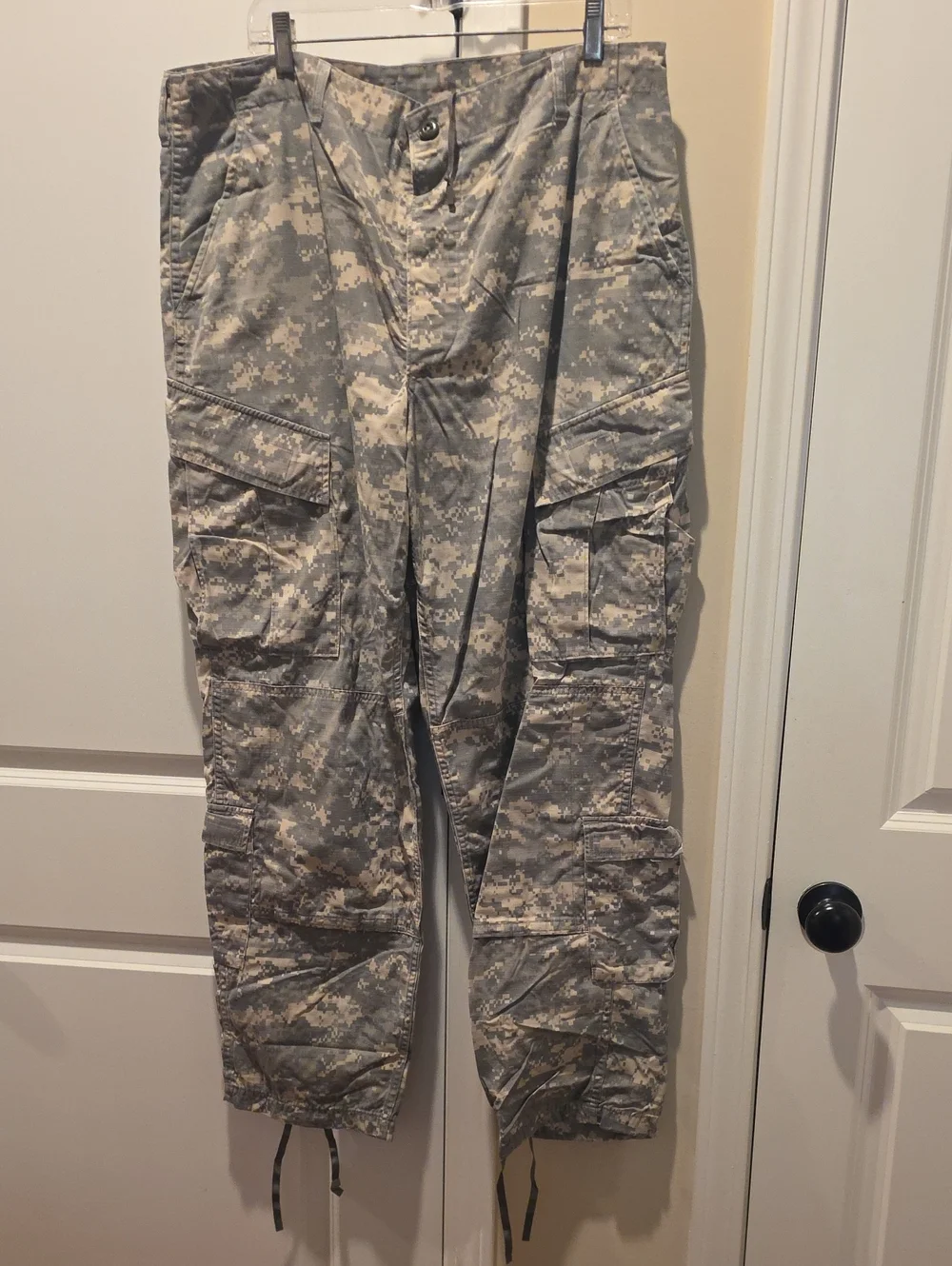 Army Combat Uniform ACU Authentic Digital Camo Cargo Pants